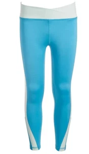 ID Ideology Colorblocked Leggings Girls Small Sea Shore Elastic Waist Pull On - Picture 1 of 16