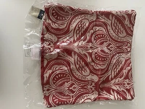 Brand New Dovecote Square Red cushion cover - Picture 1 of 1