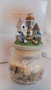 NOS 2003 Avon Luminous Treasures Candela Barattolo & Top Birdhouse Garde SPEDIZIONE GRATUITA - Foto 1 di 9
