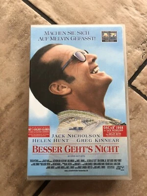 Besser geht‘s nicht [VHS] Verleihkassette, Jack Nicholson - Bild 1 von 2