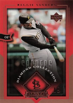 2004 Upper Deck Diamond Collection All-Star Lineup #69 Reggie Sanders - Image 1 of 2