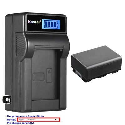 Cargador de pared LCD de batería Kastar para IA-BP210E BP420E Samsung SMX-F40BN SMX-F40LN Foto 1 de 4
