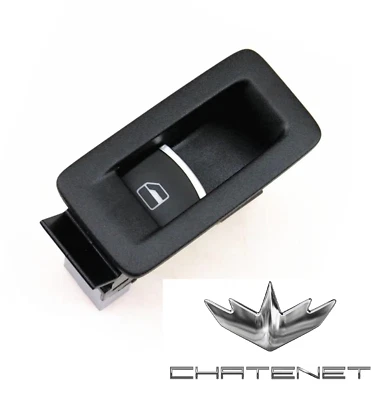 PULSANTE INTERRUTTORE ALZAVETRO FINESTRINO CHATENET CH40 CH46 NUOVO - Immagine 1 di 4