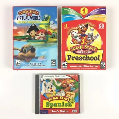Jump Start CD-ROM Windows Lot - Advanced Preschool, My First Adventure, Spanish - Image 1 of 4