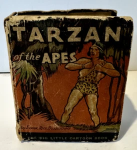 1937 Big Little Book Cartoon Book "Tarzan Of The Apes" - Picture 1 of 6
