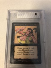 BGS 8 Arabian Nights Dark Hasran Ogress 93/94 Old School Magic the Gathering MTG