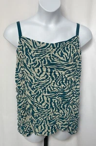 Nuevo. Camiseta sin mangas Torrid mujer talla 4X con tirantes ajustables y drapeado delantero. - Imagen 1 de 7