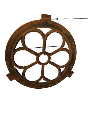 Fenêtre œil de bœuf en fonte / 43 cms de diamètre  - Photo 1/4