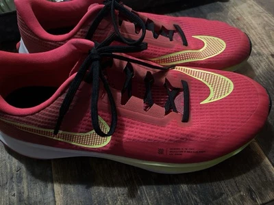 Nike Air Zoom Zapatos para Correr y Correr Para Hombre Rojo/Amarillo Talla 11.5 Foto 1 de 4
