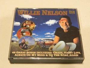 Willie Nelson 49 Great Songs 3CD Box Set [Compilation] - Picture 1 of 4