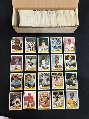 1981 Fleer Baseball Complete Set 660 NM-MT Baines Gibson Valenzuela RC Rookie *1 - Image 1 of 4