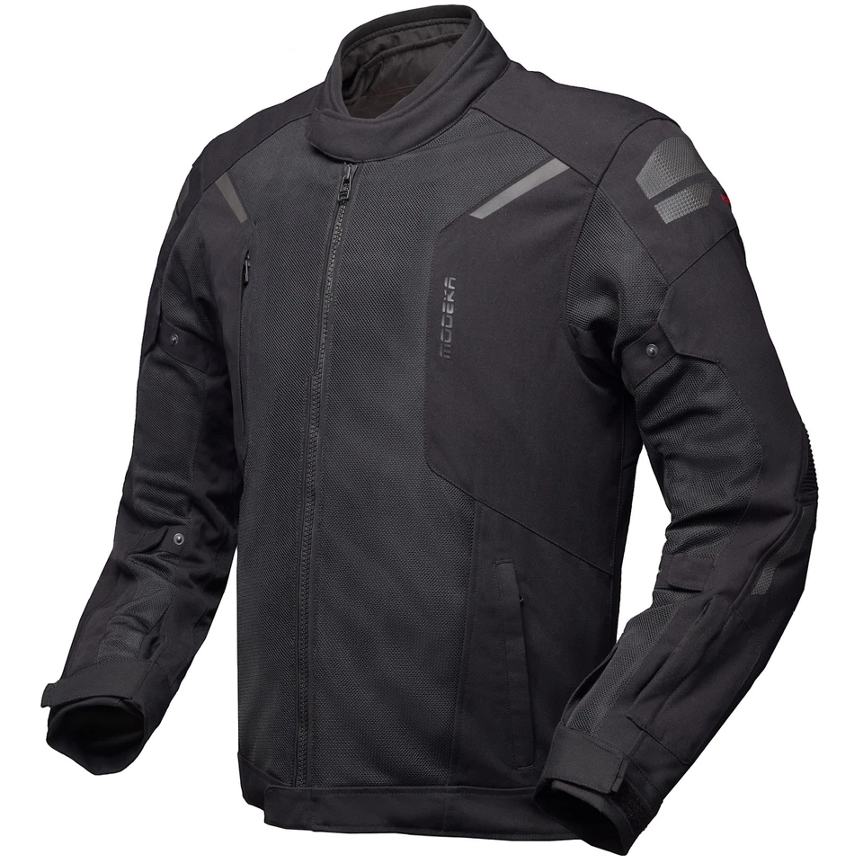 Modeka Khao Air II Textiljacke schwarz Herren Mesh 2‑in‑1 Motorradjacke - Bild 1 von 1