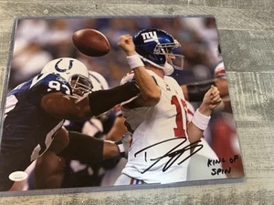 DWIGHT FREENEY Signed Autograph Auto 11x14 Photo HOF 24 Colts JSA METALLIC - Picture 1 of 5