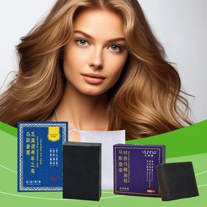 Usman Handmade Black Shampoo Soapa3d81212 S3A8 * - Bild 1 von 24