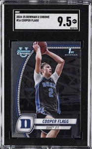2024-25 BOWMAN U CHROME #16 COOPER FLAGG SGC 9.5 - Picture 1 of 2