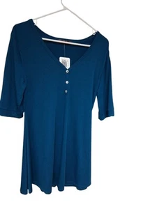 Shiela Rose Tunic Top NWT Size Large - Picture 1 of 5