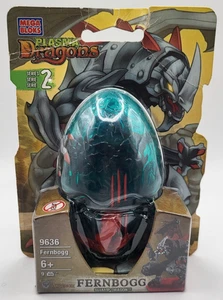 New! 2006 Mega Bloks Plasma Dragons Series 2 Fernbogg 9636 Swamp Egg Sealed! - Picture 1 of 3
