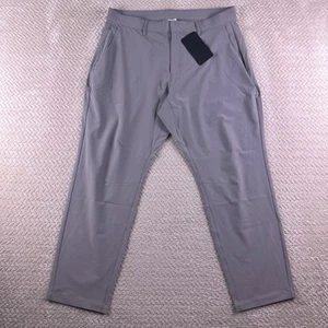 Fabletics Golf Pants Mens 35x30 Gray The Only Pant Classic Fit Performance NWT - Picture 1 of 20