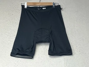 Canari Padded Cycling Shorts Women’s Large Black Elastic - Picture 1 of 10