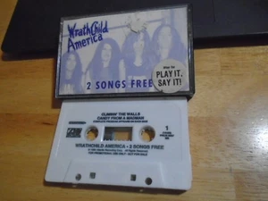 RARE PROMO Wrathchild America CASSETTE TAPE Climbin' the Walls Sampler thrash 89 - Picture 1 of 2