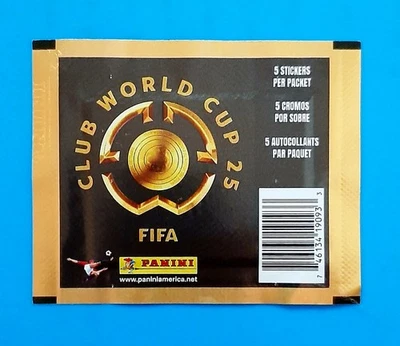 PANINI SEALED PACK CLUB WORLD CUP 2025 USA VERSION POCHETTE BUSTINA SOBRE PACKET - Imagen 1 de 2