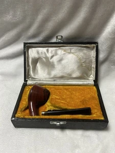 vintage S D Handmade tobacco pipe original case - Picture 1 of 12