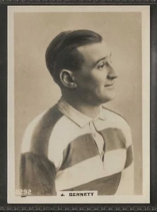 PINNACE FOOTBALL (LF SIZE PINNACE BACK)-#2292- RUGBY - ROCHDALE RFL - BENNETT - Picture 1 of 2