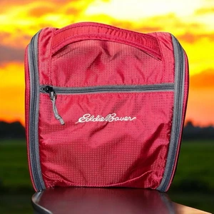 Eddie Bauer Travex Toiletry Dopp Bag Hanging Organizer Expand Shower Gym Makeup  - Picture 1 of 12