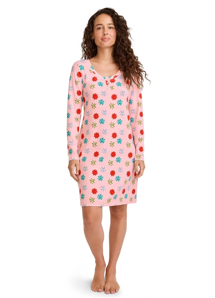 Camiseta de dormir para mujer Jockey French Terry Henley Foto 1 de 1