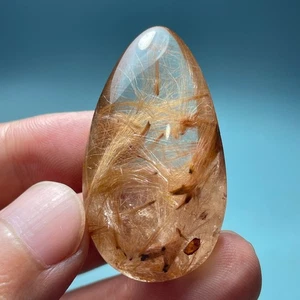 Colgante Muestra Reiki Cuarzo Rutilo Cristal Color Natural Claro Raro 109Ct Heal - Imagen 1 de 9