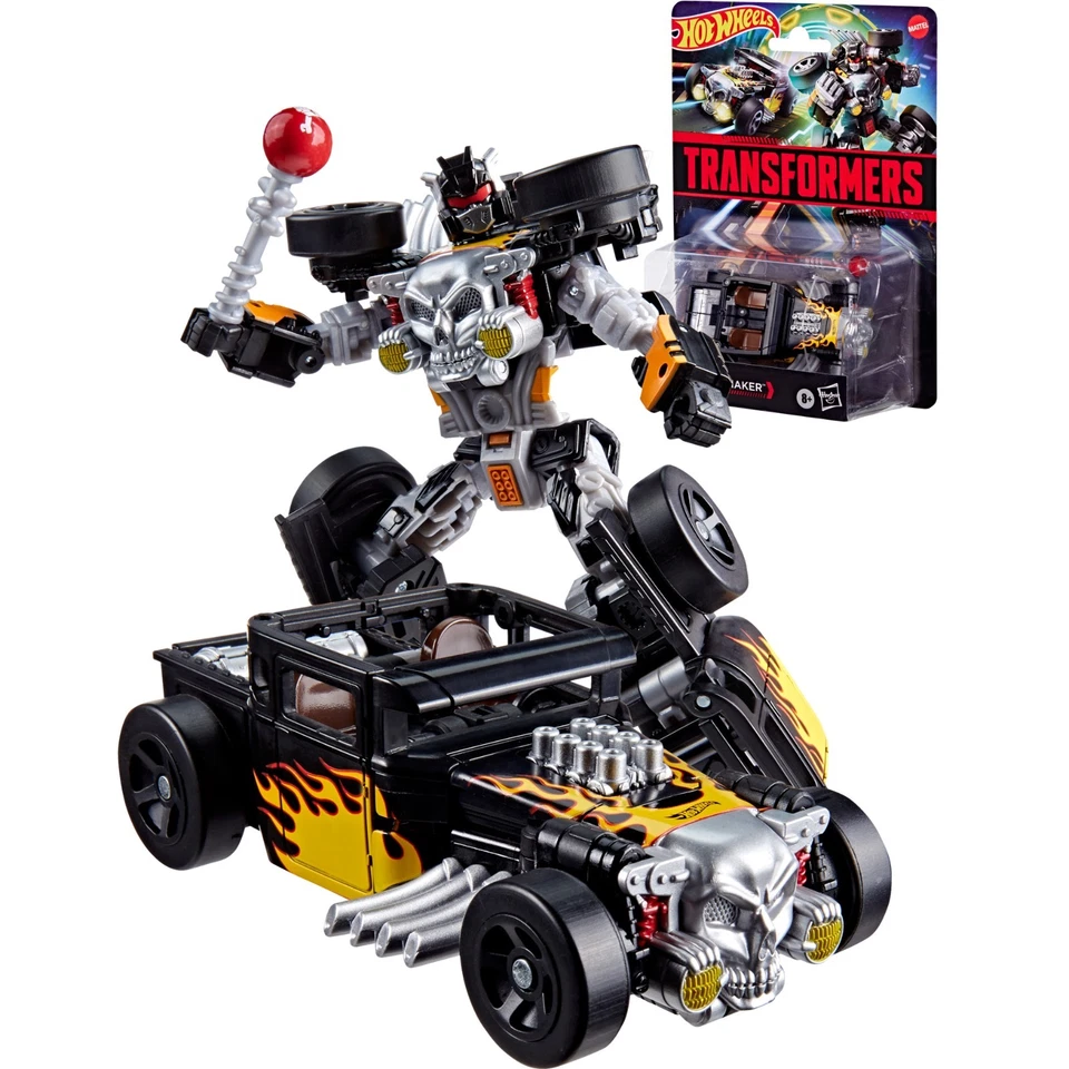Transformers Hot Wheels Collaborative Deluxe Bone Shaker 251201 - Image 1 of 4