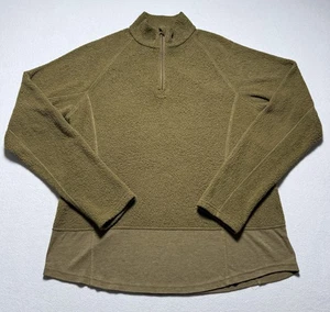 Vellón New Balance Para Hombre Grande 1/4 Cremallera Peso Medio FR Capa 2 Emitido Militar - Imagen 1 de 6