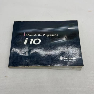 Folleto Uso y Mantenimiento HYUNDAI i10 2008 Italiano Original UM-404 - Imagen 1 de 4