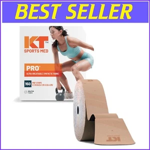 Hypoallergenic 150 Precut Strips Kinesiology Tape - For Optimal Athletic Support - Picture 1 of 11