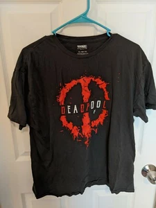Camiseta para mujer Marvel Deadpool manga corta XL negra - Imagen 1 de 3