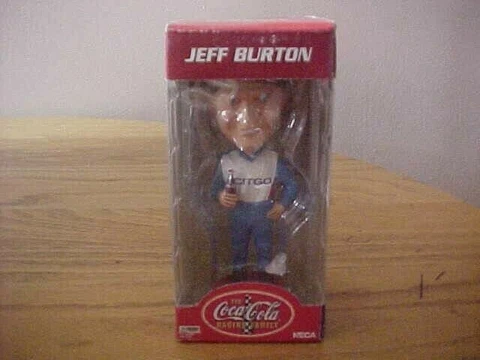 2002 JEFF BURTON #99 Bobble Head Coca Cola Racing Family NIB FREE SHIPPING Cover