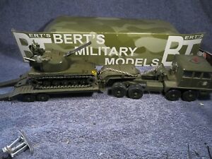Solido / Verem Lot Militaire  Berliet T12 + AMX 13 Bi-Tube   #  