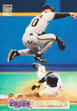 1994 Topps Stadium Club Golden Rainbow Baseball #39 Royce Clayton