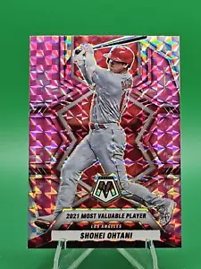 2022 Panini Mosaic #281 Shohei Ohtani Mosaico Mimetico Rosa - Foto 1 di 2