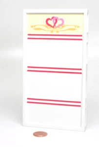 Playmobil System X Shopping Mall Store White Wall w/ Shelves Hearts Sticker 5485 - Picture 1 of 2