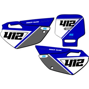 Kit de gráficos Senge con placas numéricas YZ 85 SG65 personalizadas compatible con Yamaha - Imagen 1 de 13