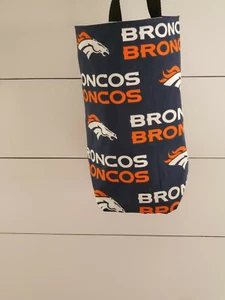 Car Trash Litter Bag Reuseable Gift Bag Denver Broncos - Picture 1 of 5