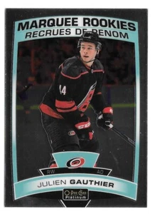 2019-20 Julien Gauthier O-Pee-Chee OPC Platinum Marquee Rookie - Hurricanes - Imagen 1 de 1