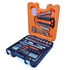 Juego de llaves y enchufes Dynamic Drive™ de 106 piezas de 1/4 pulgadas y 1/2 pulgadas S106 - Imagen 1 de 5