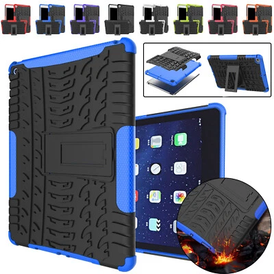 Shockproof Stand Case Cover For iPad 9th 8th 7th 6th 5th Generation Mini Air US - Image 1 of 4