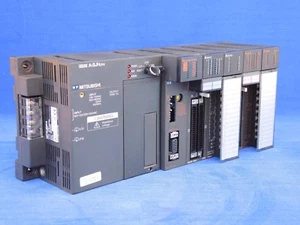 PLC completo Mitsubishi Melsec A1SJHCPU A1SJHCPU A1SY40 A1SJ71UC24-R2 A1SX42 - Imagen 1 de 5
