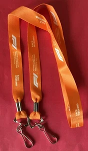 Formula 1 Miami Grand Prix 2022 - Orange Lanyard - New & Unused - Rare F1 New - Picture 1 of 1