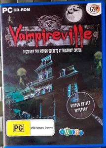 PC GAME: VAMPIREVILLE - CD / 2011 GSP GAMES - VERY GOOD CONDITION - Picture 1 of 4