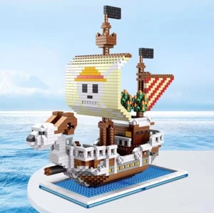 Constructions type Lego bateau One Piece/ Monkey D Luffy Vogue Merry Mugiwara - Bild 1 von 3