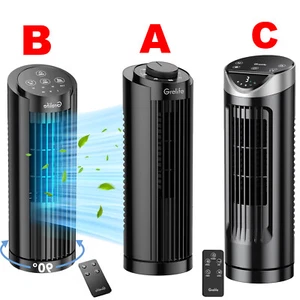 Grelife Tower Fan for Bedroom 25ft/s Velocity Floor Bladeless Oscillating Fan - Picture 1 of 43